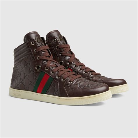 men's gucci trainers sale|men's gucci high top sneakers.